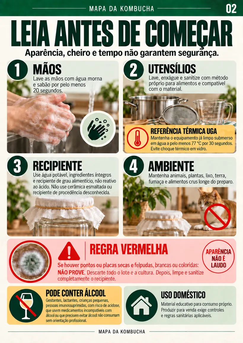 Limites e cuidados antes de começar